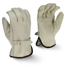 RWG4221 Standard Grain Cowhide Leather Work Gloves (Pack of 12)