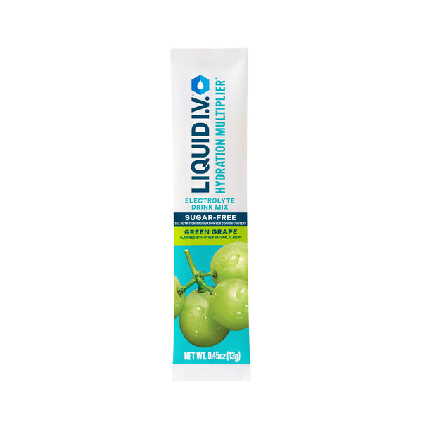 Liquid I.V. Green Grape Rehydration Packet Sugar Free