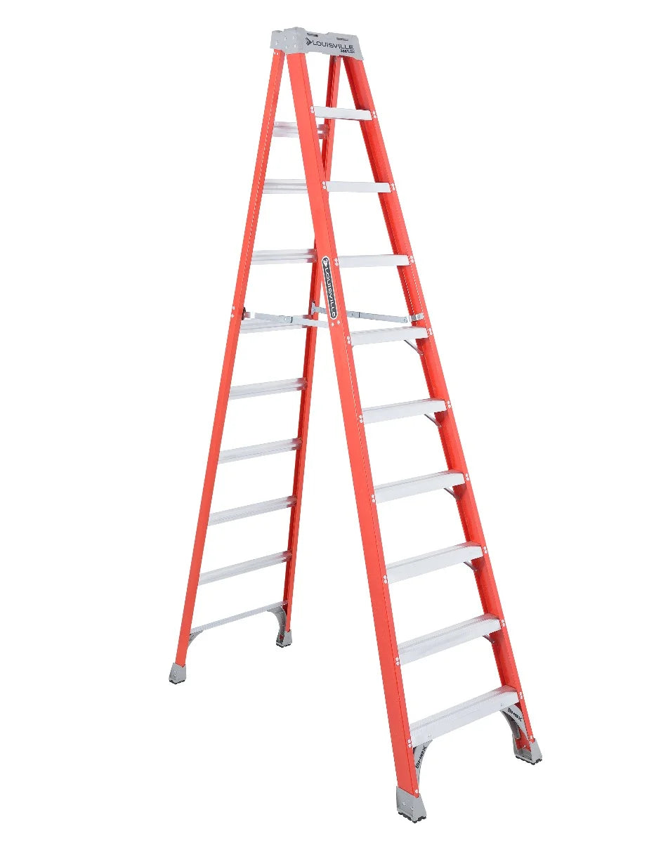 Step Ladder  10' Louisville FS1500  1A Rated 300 Lbs