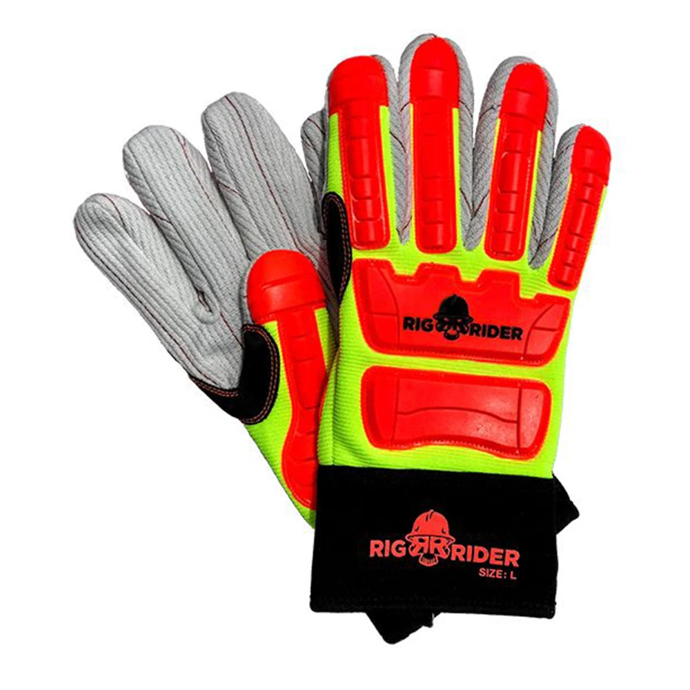Rig Rider Impact Gloves Size Medium