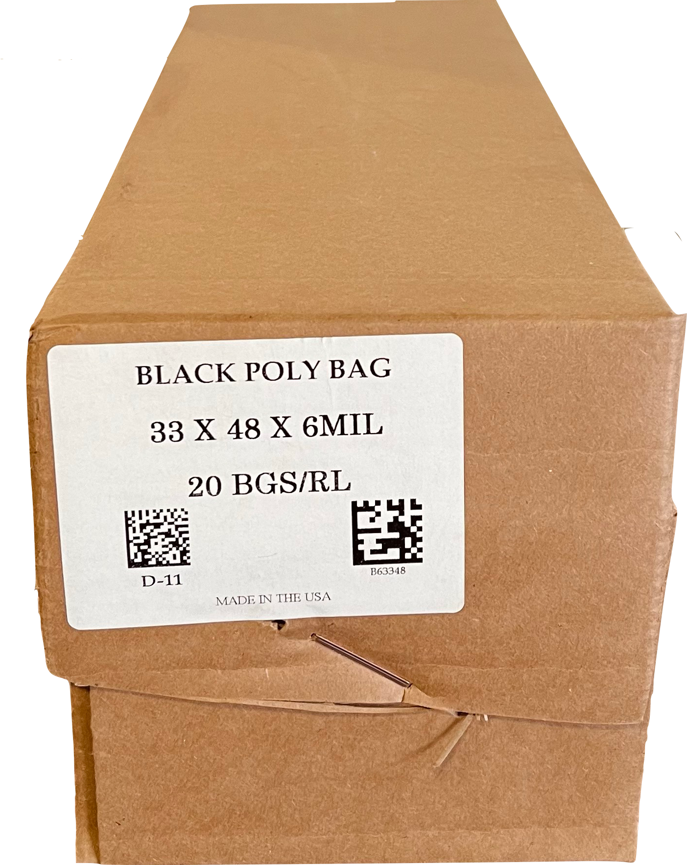 6 Mil Contractor Bags (Box of 20)